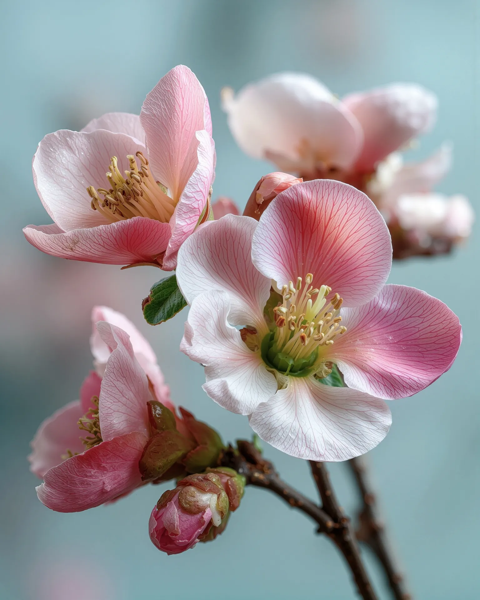 Fruittak kunstbloesem handmatig samengesteld premium materiaal